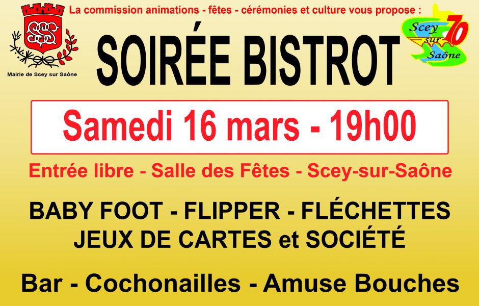 soirée bistrot scey sur saône
