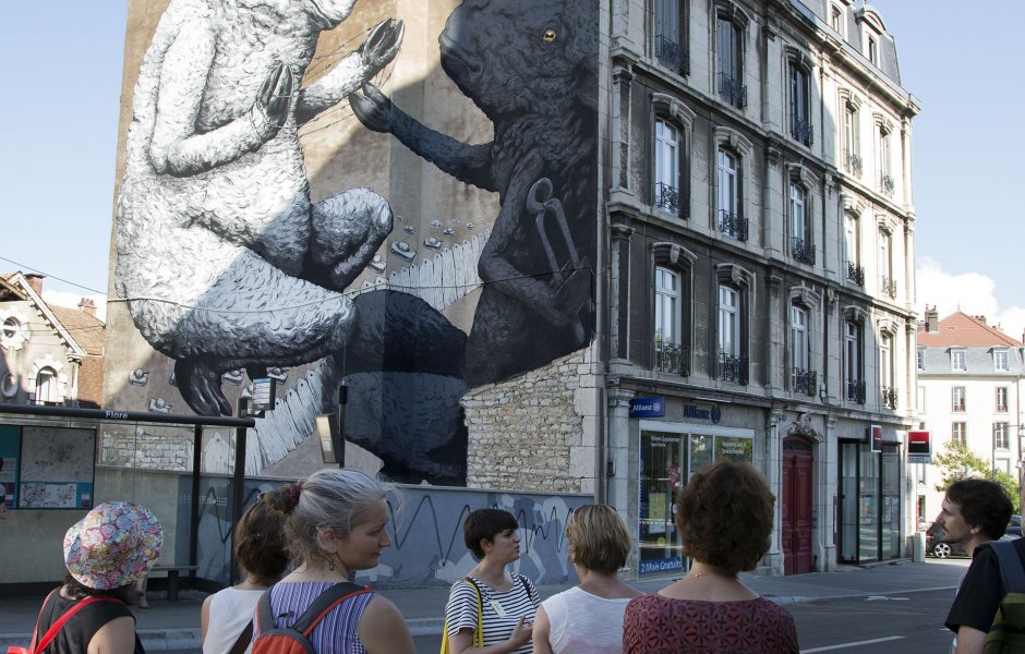 Festival Bien Urbain 2017. Besancon. France. ©