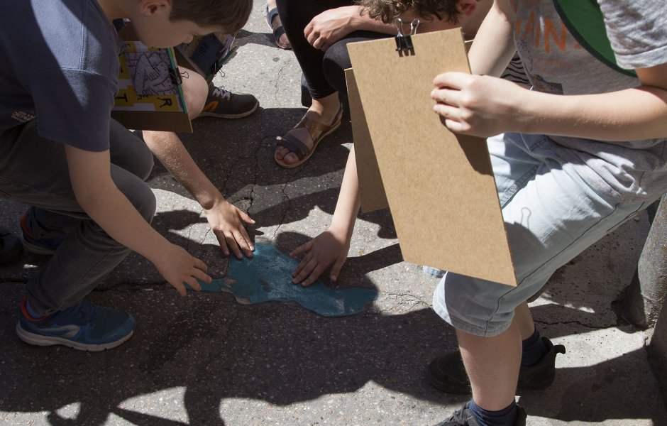 Visites Enfants. Festival Bien Urbain 2017. Besancon, France. 
http://bien-urbain.fr/fr/ ©