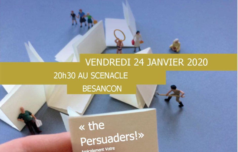 affiche scénacle 24 Janvier 2020