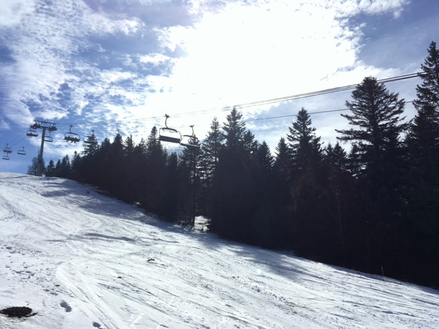 Métabief, neige, station de ski © Hélène Loget ©