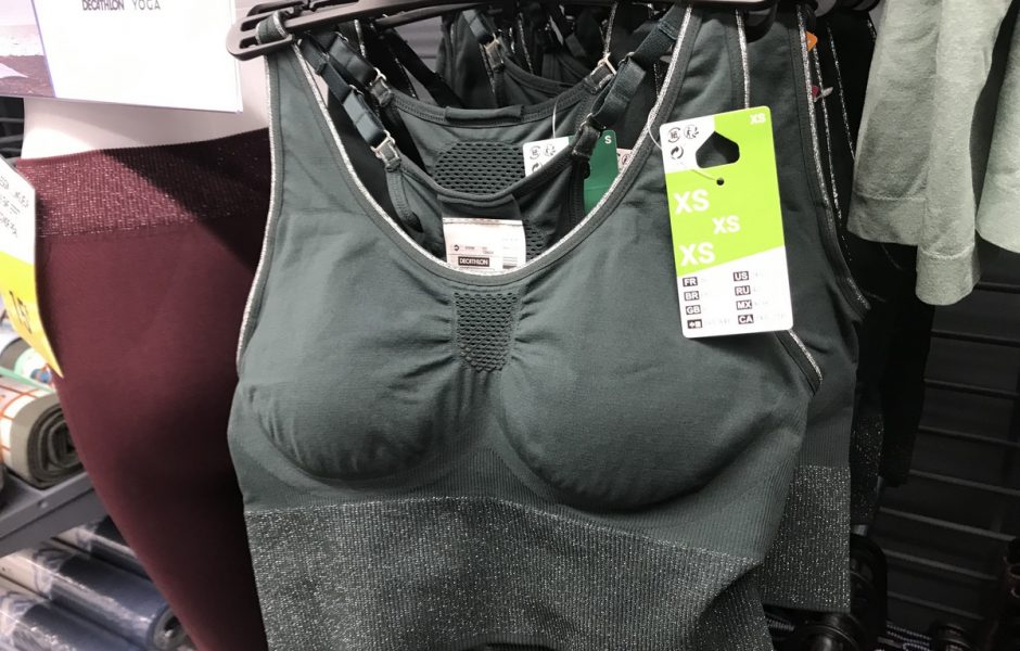 decathlon brassiere yoga