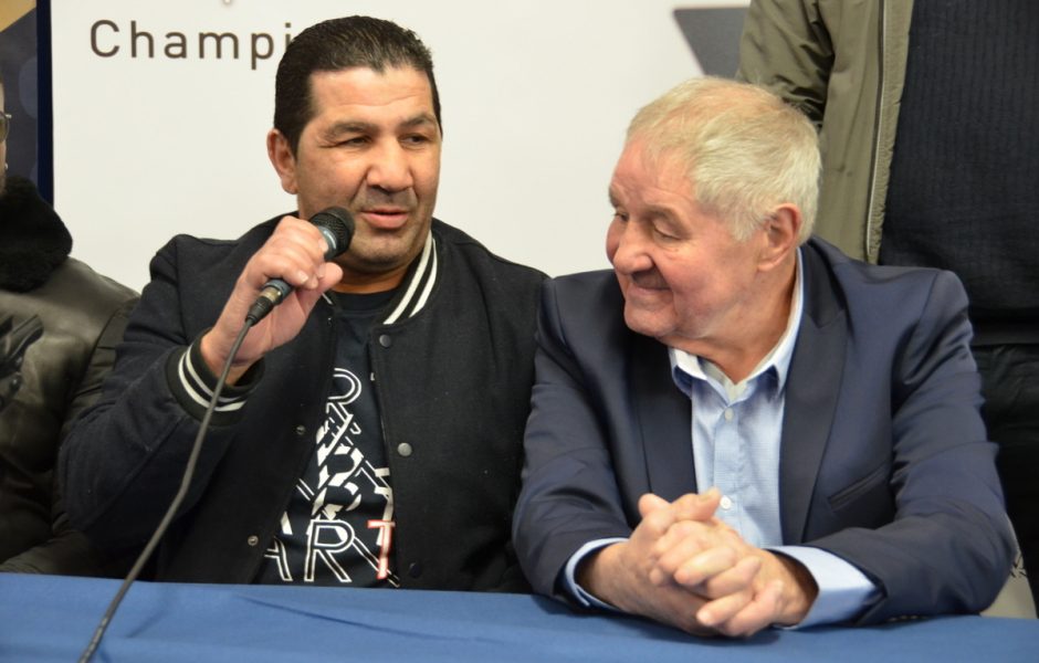 Morrade Hakkar (Local Boxe Club Besançon) et Jean Josselin ©Alexane Alfaro ©