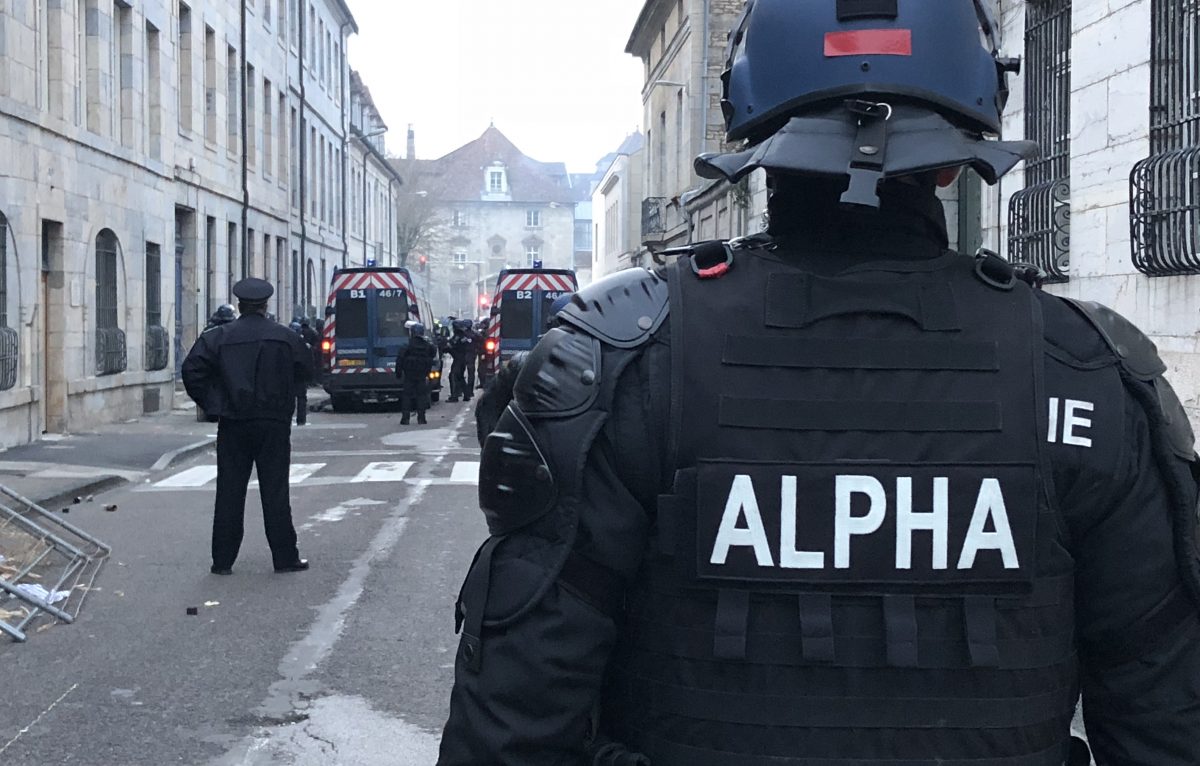 Image d'archives - Manifestation de gilets jaunes à Besançon en 2019 © D Poirier