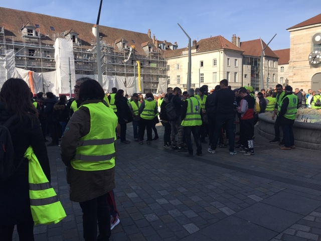 Gilets Jaunes manifestation du 23 février 2019 © Hélène Loget ©