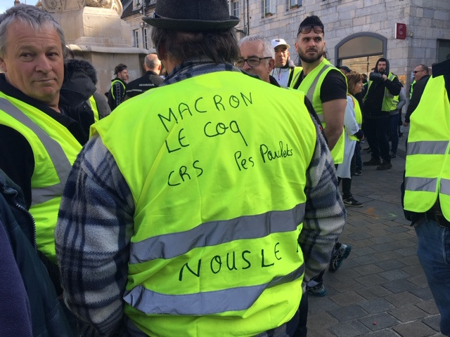 Gilets Jaunes manifestation du 23 février 2019 © Hélène Loget ©