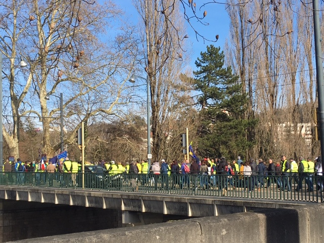 Gilets Jaunes manifestation du 23 février 2019 © Hélène Loget ©