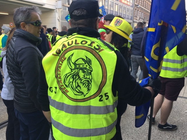 Gilets Jaunes manifestation du 23 février 2019 © Hélène Loget ©