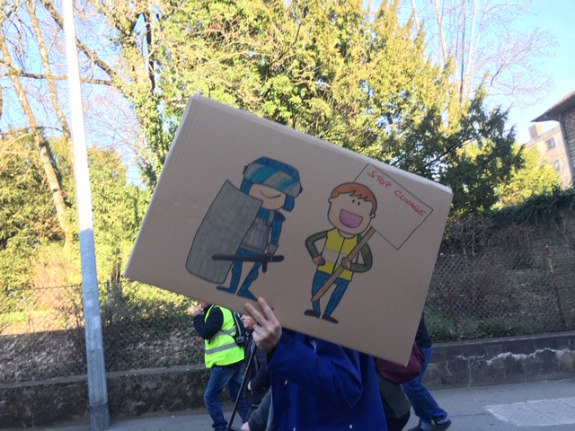 Gilets Jaunes manifestation du 23 février 2019 © Hélène Loget ©