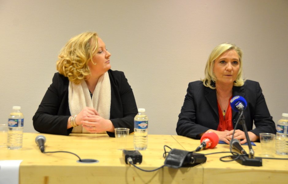 Sophie Montel et Marine Le Pen ©Alexane Alfaro ©