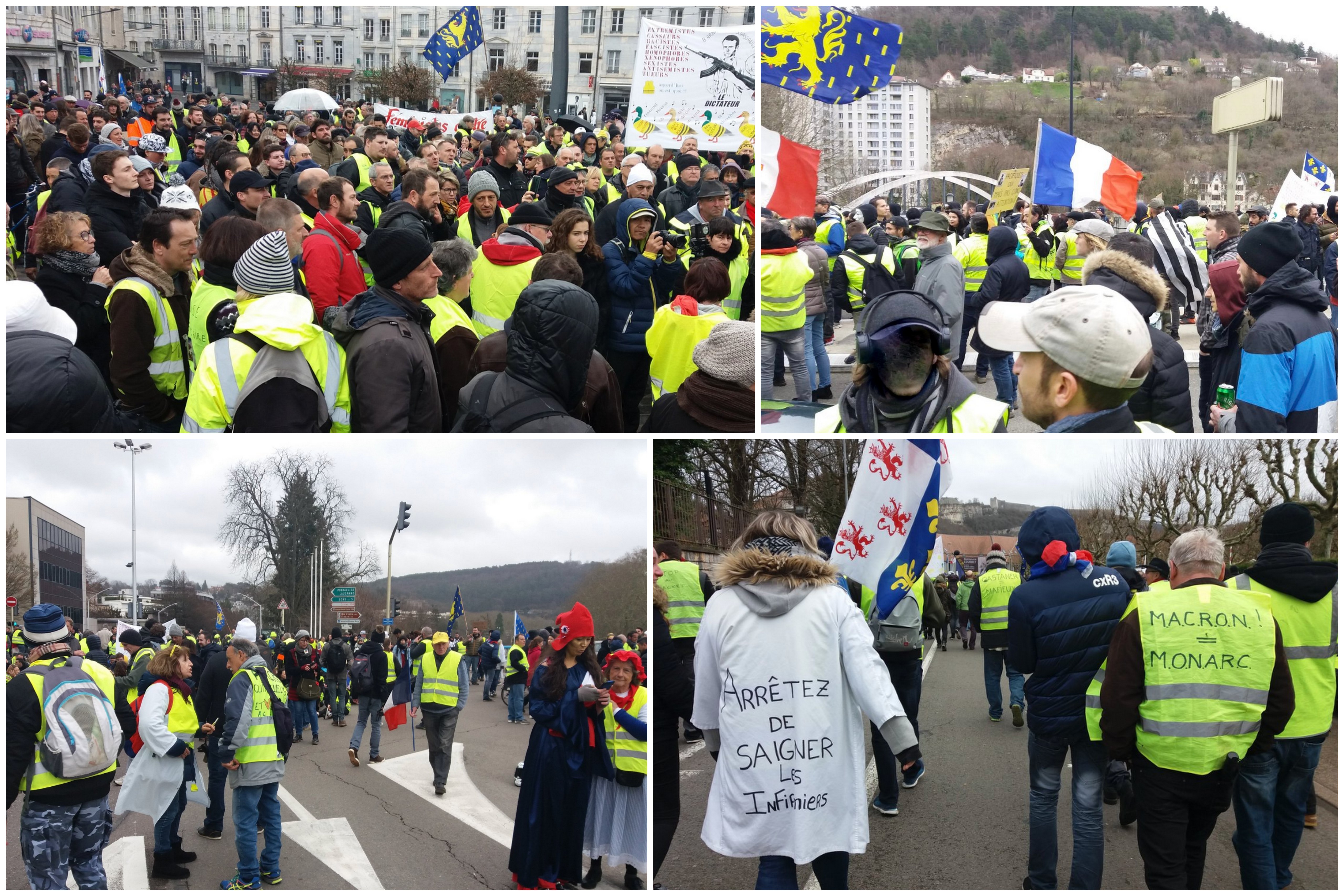 600 Manifestants Toujours Là Pour Lacte Xvi Des Gilets
