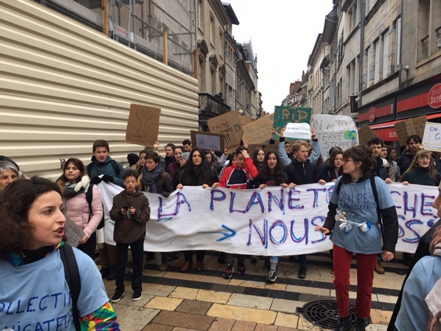 Marche pour le climat 15 mars 2019 à Besançon ©Hélène Loget ©