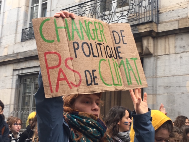 marche pour le climat mars 2019 - illustration  © Hélène Loget ©