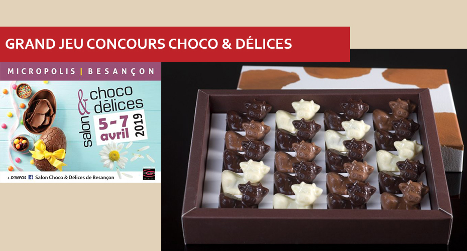 Jouez pour tenter de gagner deux boîtes de chocolats Les Belles Comtoises ©