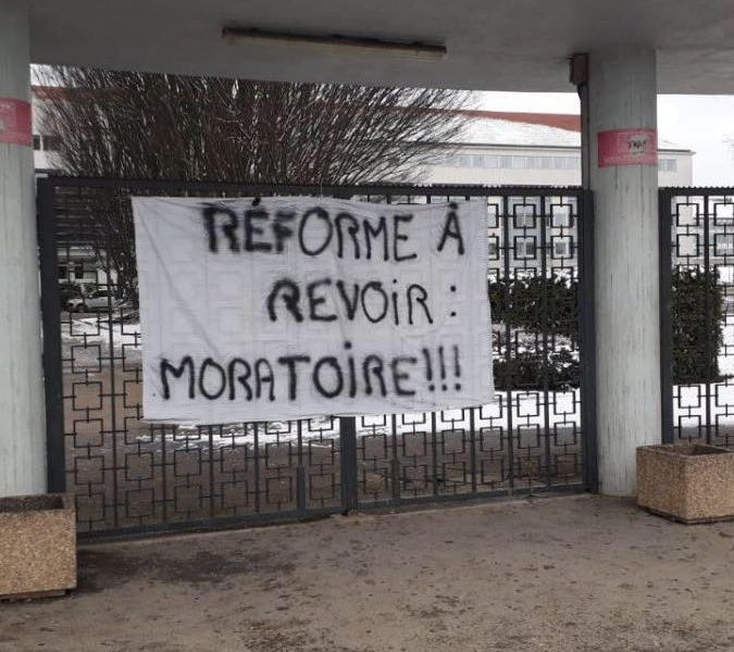 image d'illustration © Facebook Collectif des lycées publics de Besançon contre la réforme ©