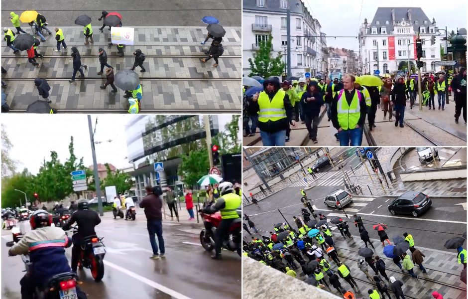 Gilets Jaunes Acte 24 Besançon © DR  ©