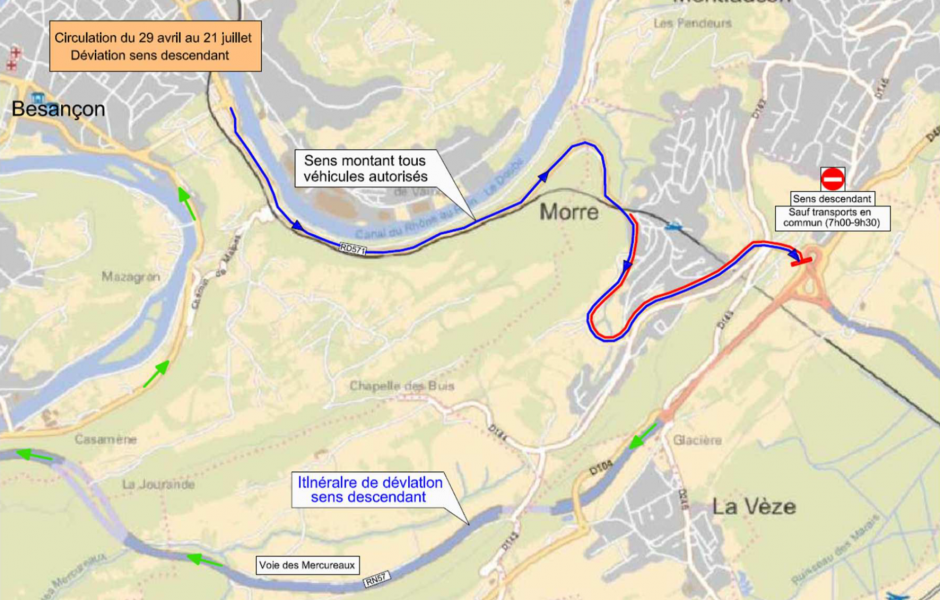 Côte de Morre ©Département du Doubs ©