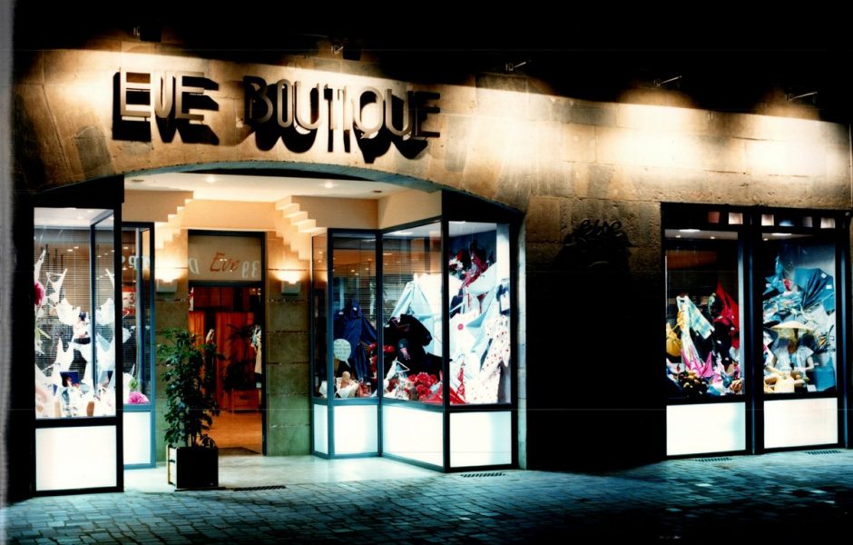 Eve Boutique en 1990 ©DR ©