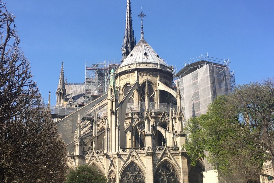 Notre-Dame de Paris avant l'incendie du 15 avril 2019. ©Damien Poirier ©