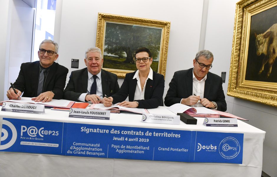 04/04/2019 - ORNANS - DOUBS - FRANCE -   Musee Courbet   Signatures Contrats P@C     © Laurent CHEVIET ©