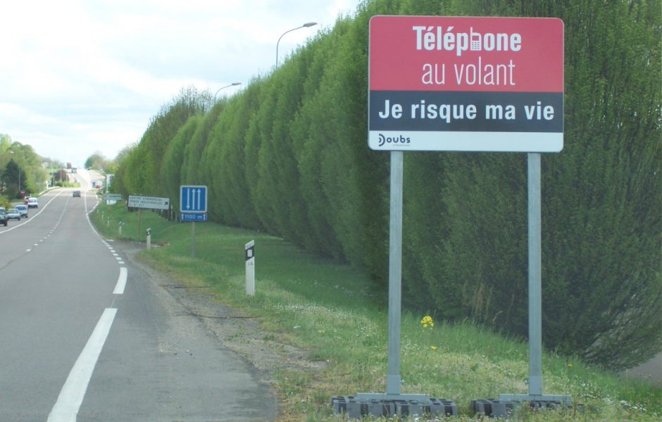 panneau sécurité routière © Département du Doubs  ©