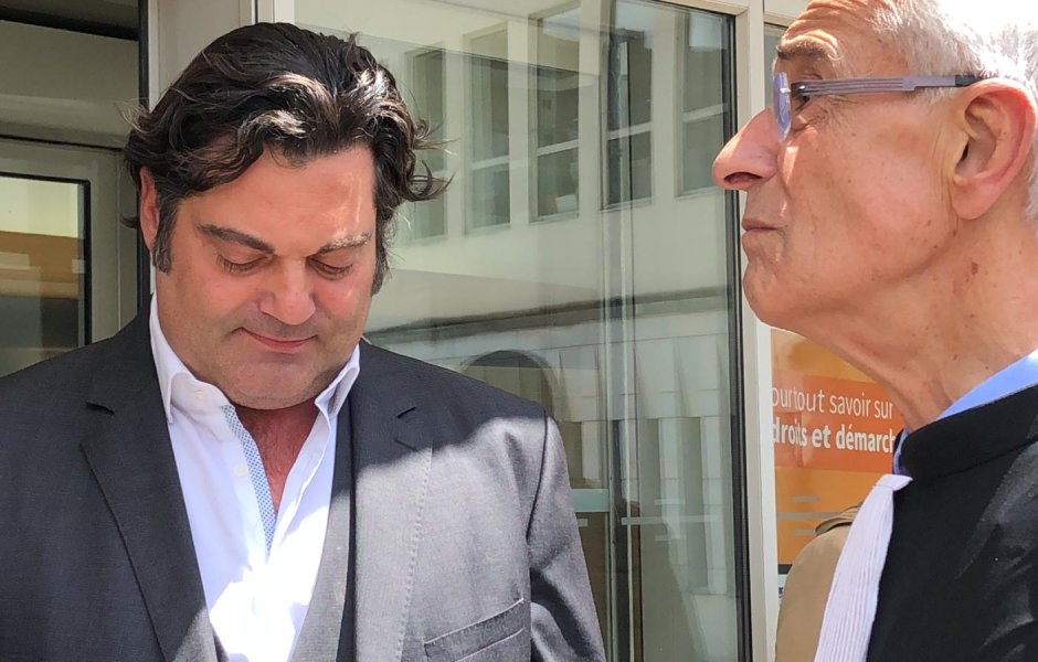 Les avocats du Dr Péchier, Me Randall Schwerdorffer et Me Jean-Yves Le Borgne - 2019 ©