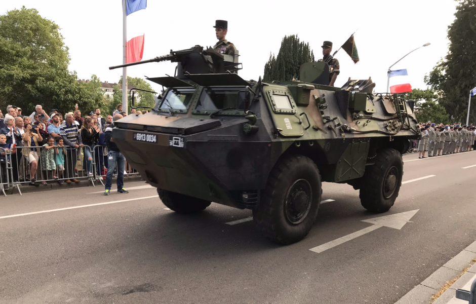 Défilé du 14 juillet 2019  à Besançon © ©Préfet du Doubs, Twitter