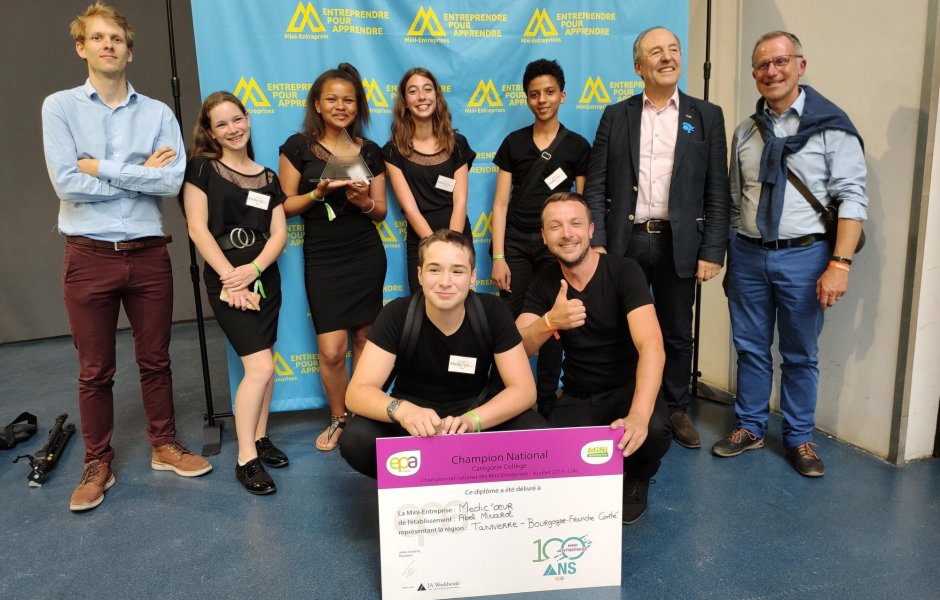 Medicoeur - Champion national Collèges ©