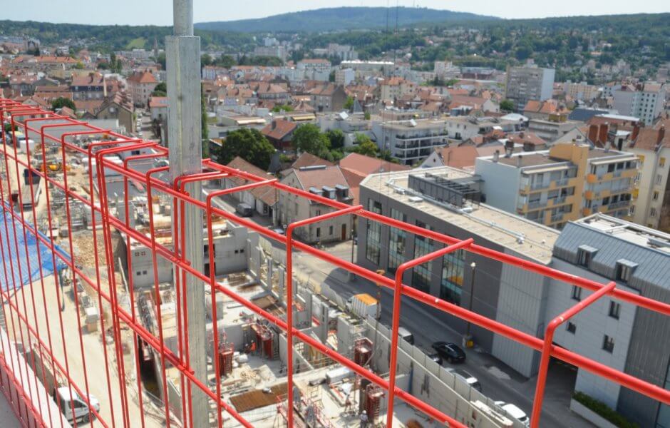 Visite Chantier  du pôle Viotte - juillet 2019 © Audrey R ©