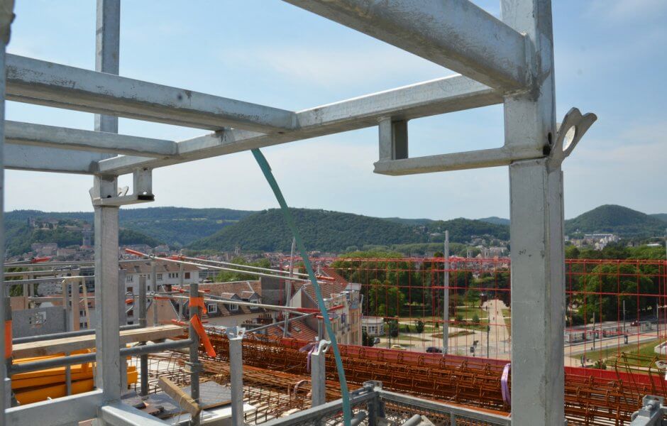 Visite Chantier  du pôle Viotte - juillet 2019 © Audrey R ©