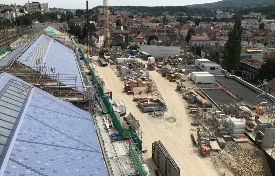 Visite Chantier  du pôle Viotte - juillet 2019 © Audrey R ©