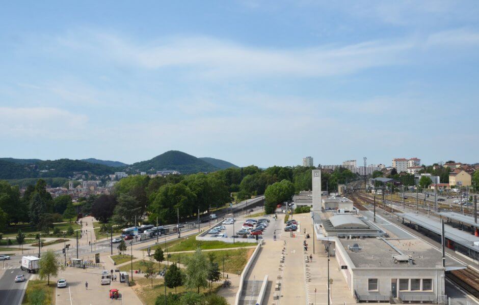 Visite Chantier  du pôle Viotte - juillet 2019 © Audrey R ©