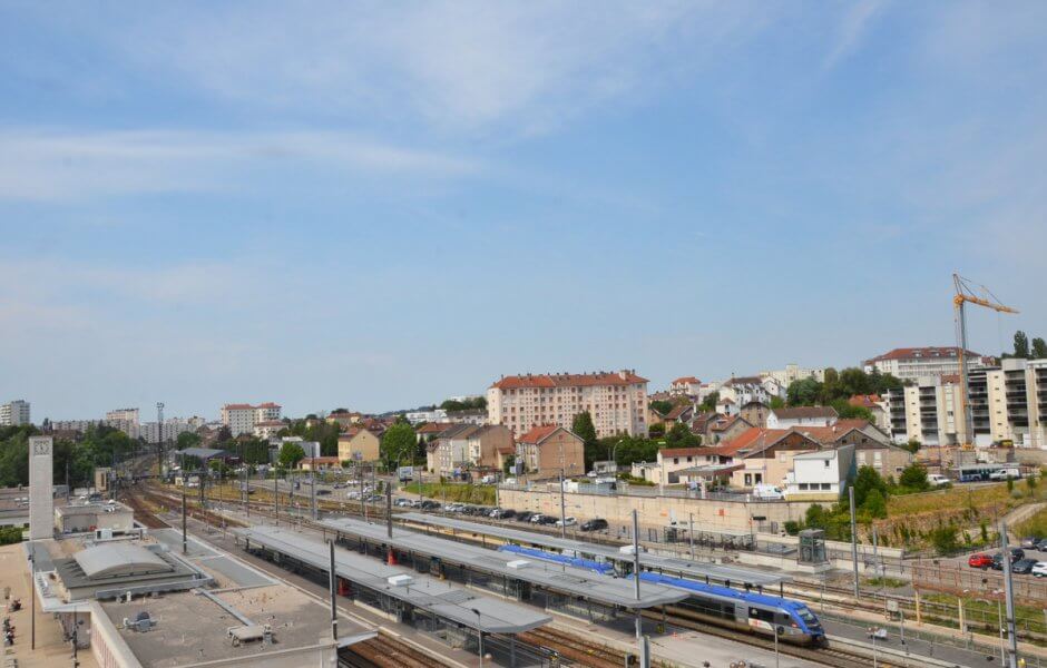 Visite Chantier  du pôle Viotte - juillet 2019 © Audrey R ©