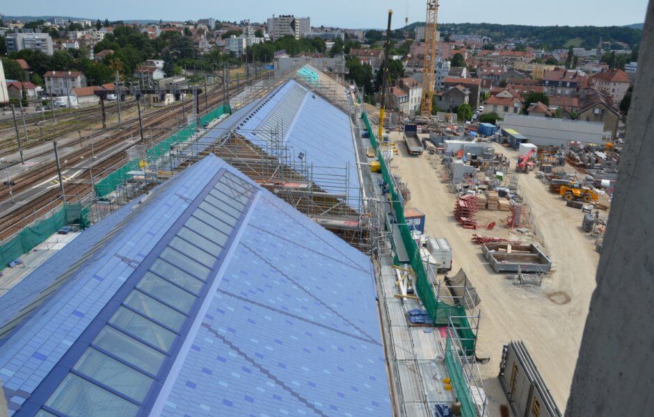 Visite Chantier  du pôle Viotte - juillet 2019 © Audrey R ©