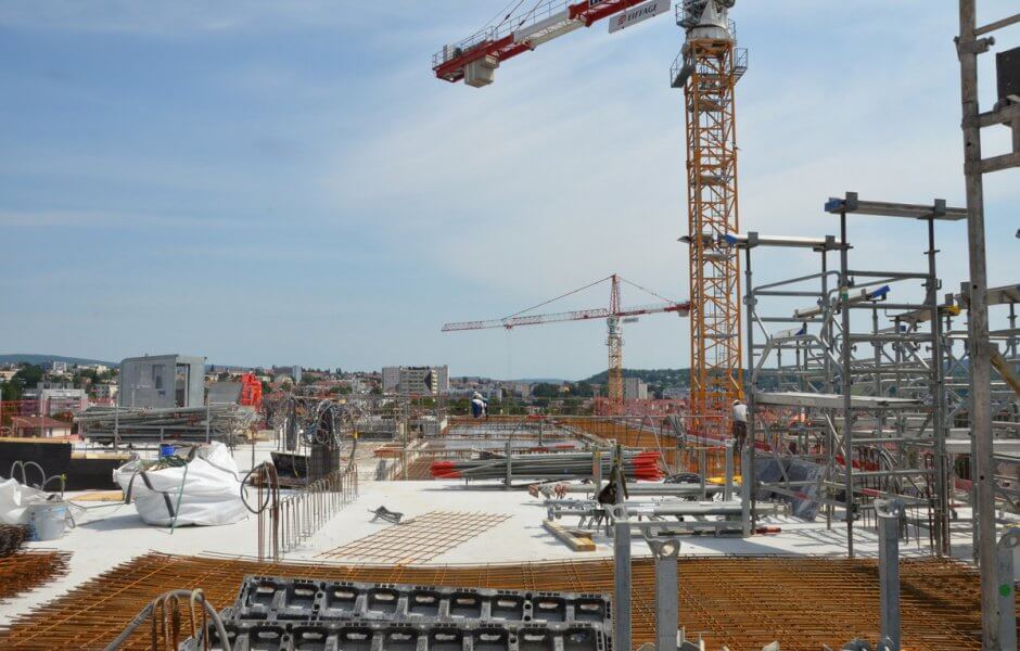 Visite Chantier  du pôle Viotte - juillet 2019 © Audrey R ©