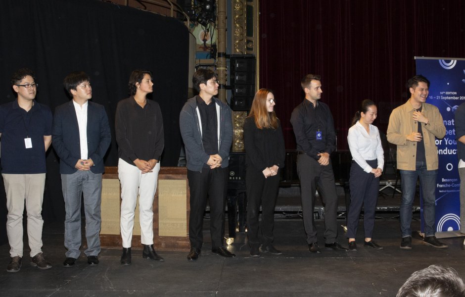 Concours de jeunes chefs d'orchestre  Besançon . 16 septembre 2019 © Y Petit  ©