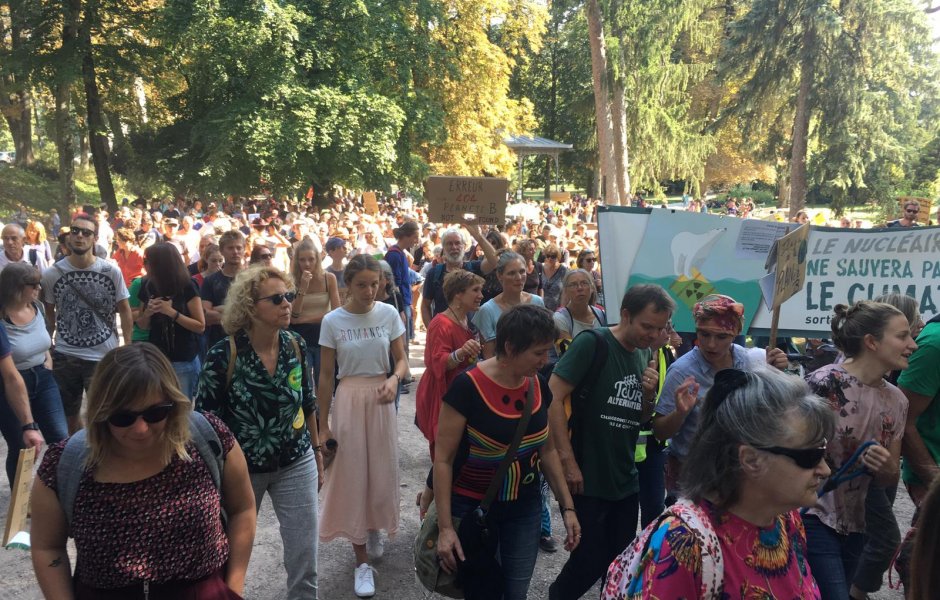 Besançon : Marche pour le climat et la justice sociale 20/9/19 © HL  ©