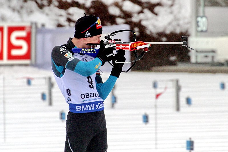 Fillon Maillet à Oberhof en 2018 ©Christian Bier CC 3.0 ©