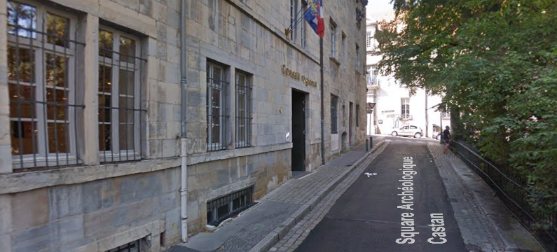 Conseil régional de Bourgogne Franche-Comté à Besançon ©GoogleMap &copy;