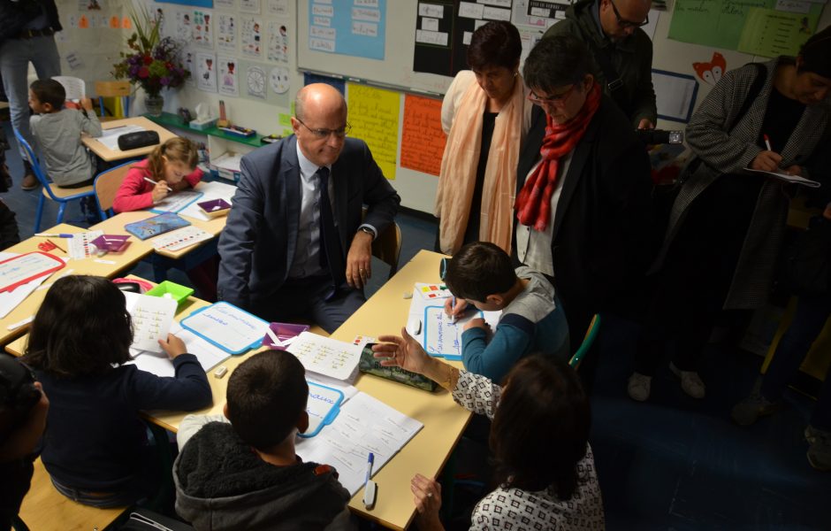 Visite de Jean-Michel Blanquer à Besançon ©Alexane Alfaro ©