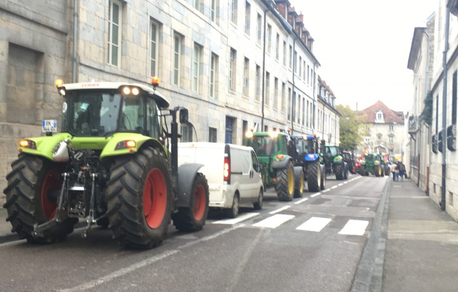 Manifestation des agriculteurs ©Hélène Loget ©