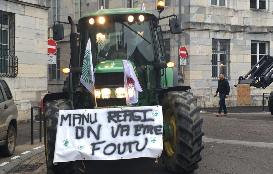 Manifestation des agriculteurs ©Hélène Loget ©
