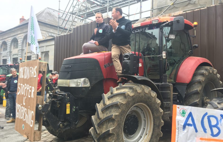 Manifestation des agriculteurs ©Hélène Loget ©