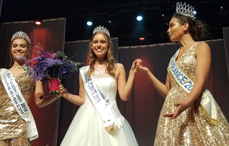 Miss Franche-Comté 2019 Solène Bernardin et Miss France © MC ©
