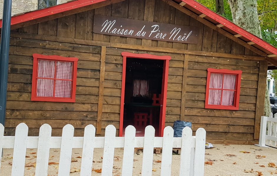 La maison du Père Noël, pour visiter l’atelier de jouets et le bonhomme rouge ! ©MC
 ©