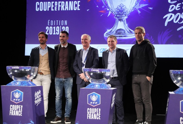 Le tirage au sort du huitième tour de la Coupe de France s'est déroulé le mercredi 20 novembre au Stade de France de Saint-Denis  © Bastien Lheritier FFF ©