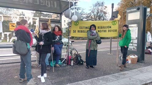 ©EXTINCTION REBELLION facebook ©