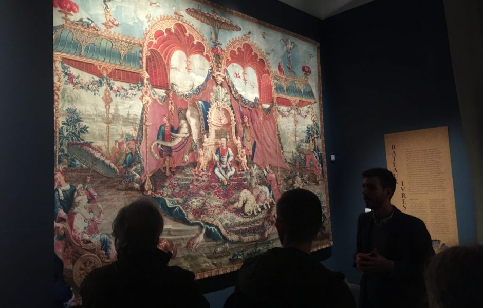 Visite de l’exposition “Une des provinces du Rococo – La Chine rêvée de François Boucher” au Musée des Beaux-Arts de Besançon ©Alexane Alfaro
 ©