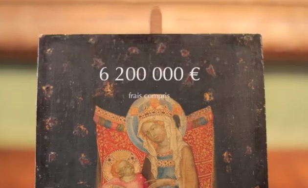 Vierge et enfant vente enchere novembre 2019 © capture facebook Vierge et enfant vente enchere novembre 2019Eric Turquin Experts en Tableaux
©