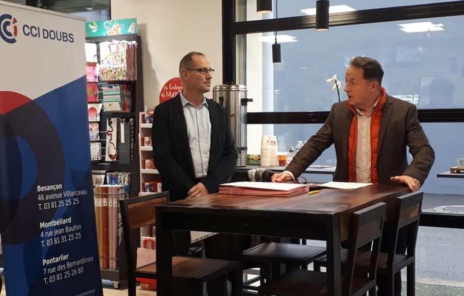 F.ROLAND et D. ROY-signature convention2 ©CCI du Doubs ©